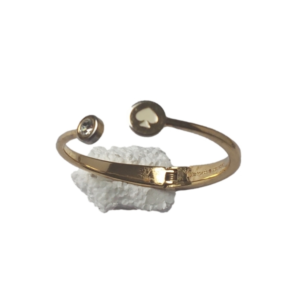 KATE SPADE NEW YORK  SPADE & DIAMOND WOMEN'S CUFF‎ BRACELET
